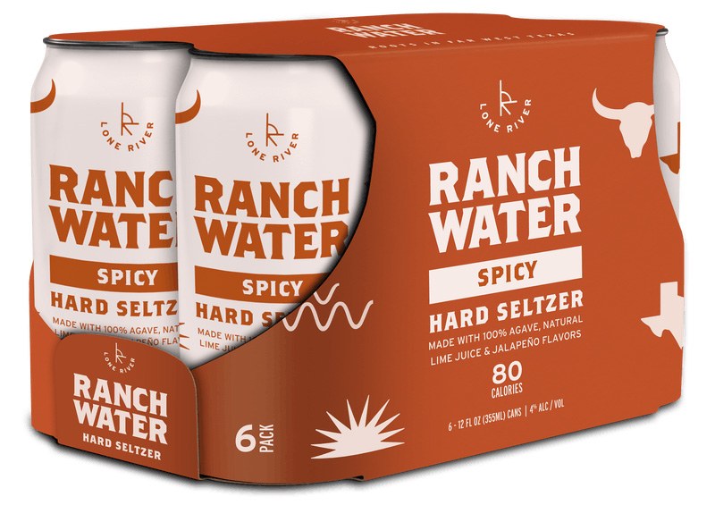 Lone River Spicy Ranch Water Hard Seltzer 6pk 12oz Can Legacy Wine